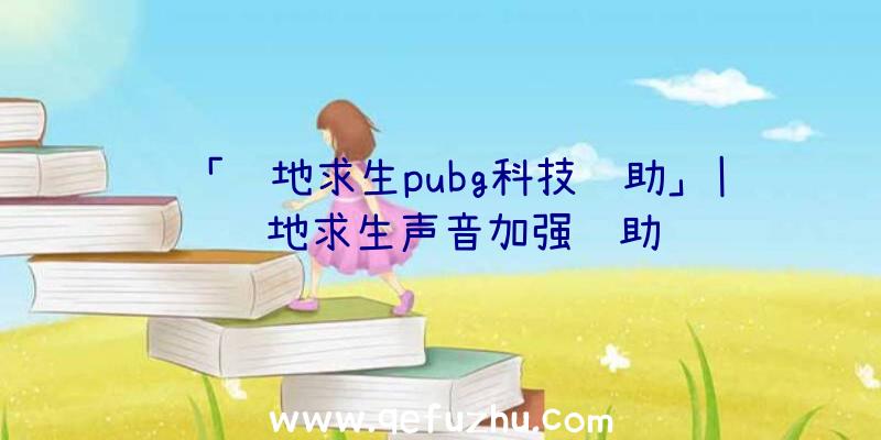 「绝地求生pubg科技辅助」|绝地求生声音加强辅助